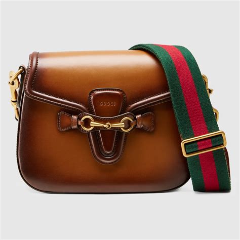 gucci lady web leather shoulder bag|authentic gucci shoulder bag.